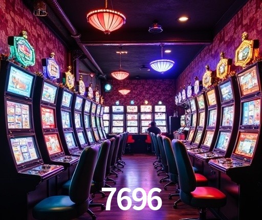 Slots com jackpots e giros grátis na 7696